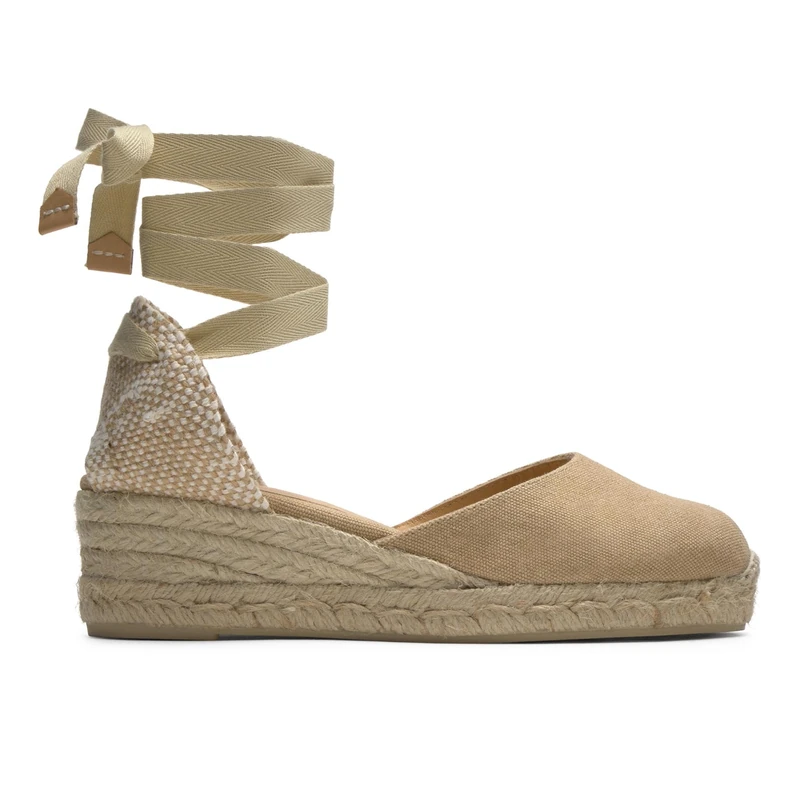 Castañer Carina, Low-Top Sneakers, Sand, - Image 1