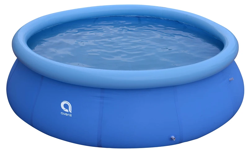 Avenli Jilong Marin Self-Standing Pool Round Blue 300x76cm Light Blue