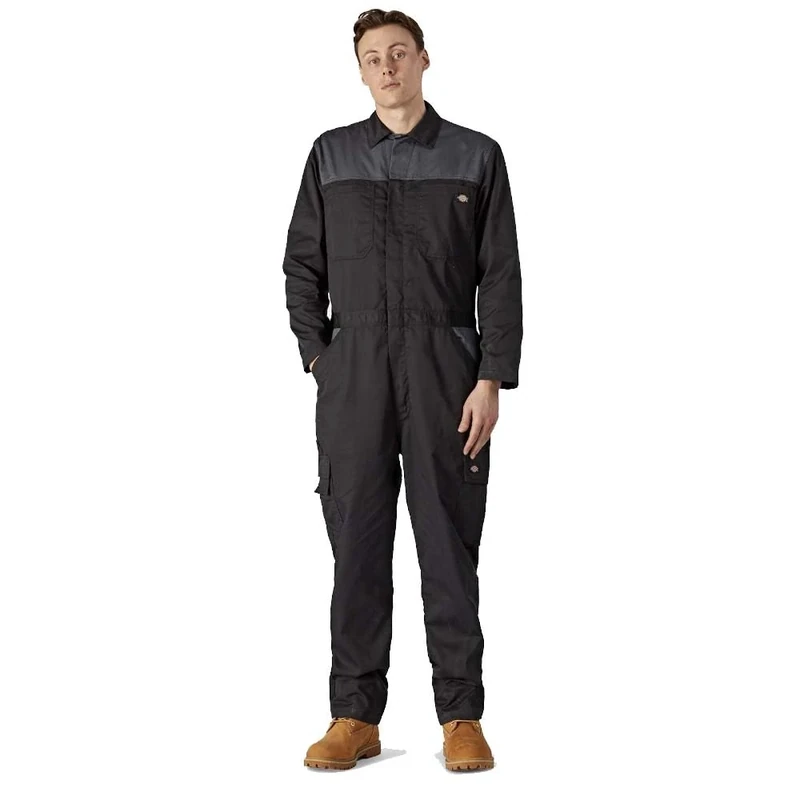 Dickies, Men's, EVERYDAY COVERALL, BLACK GRAY, M