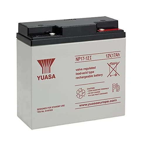 Yuasa NP17-12I Lead Acid Battery - 12V, 17Ah