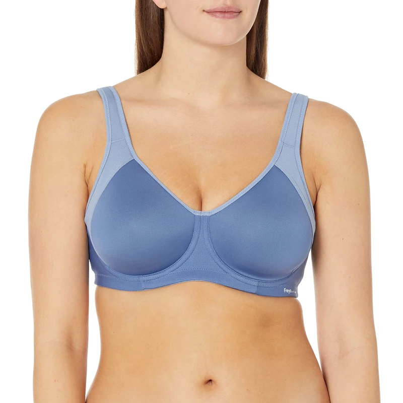 Freya Women's Active Underwire Molded Sports Bra, Denim, 40D
