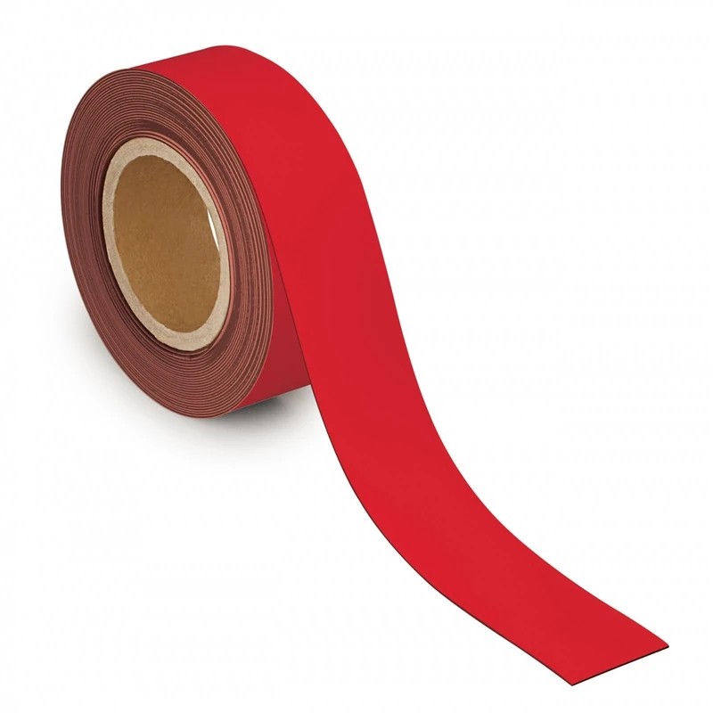 Maul Labelling Tape Magnetic 10000 mm x 5 cm 1 mm Red
