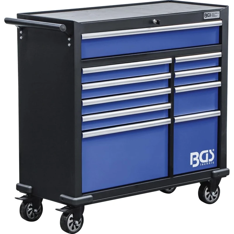 BGS 4206 | Workshop Trolley XXL | 10 Drawers | empty