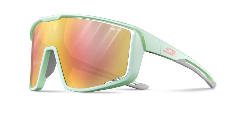 Julbo Unisex FURY Sunglasses, Verde/Gris, Talla Única