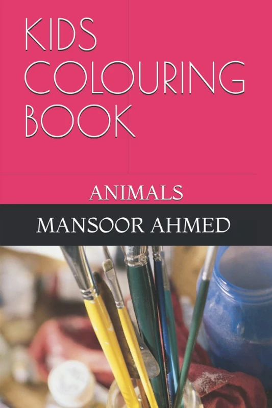 KIDS COLOURING BOOK: ANIMALS