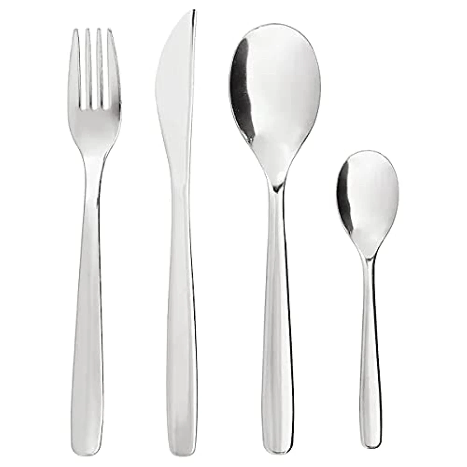 IKEA Mopsig 16-Piece Cutlery Set, Forks, Knives Spoons