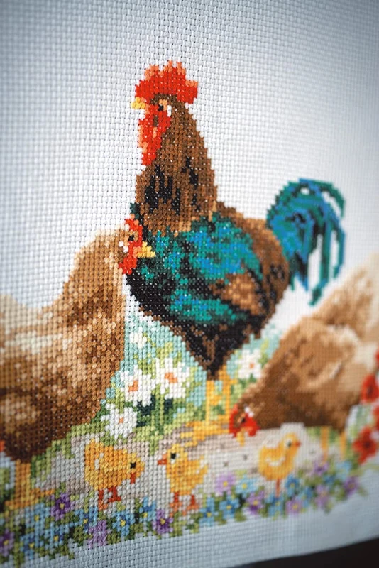 Vervaco Embroidery Kit, Multi-Coloured, ca. 32 x 84 cm