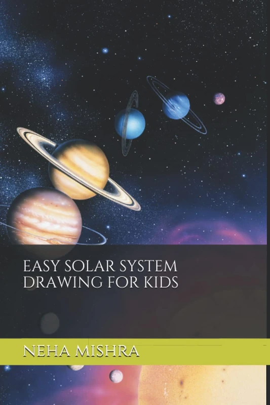 easy solar system drawing for kids