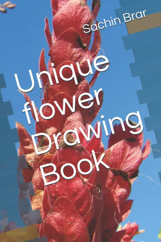 Unique flower Drawing Book
