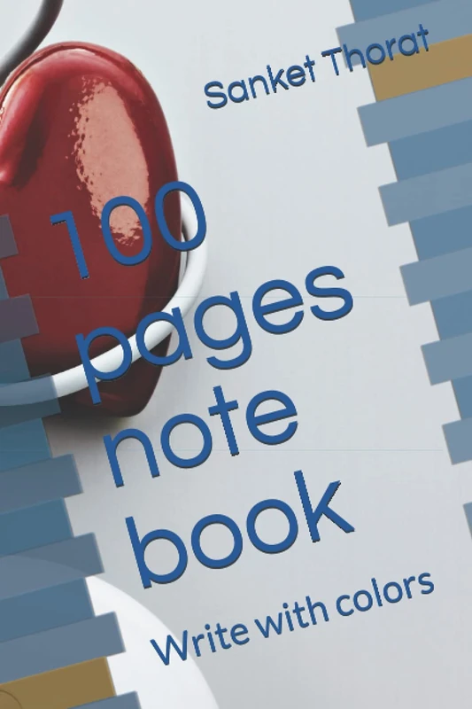 100 pages note book: Write with colors - Image 1