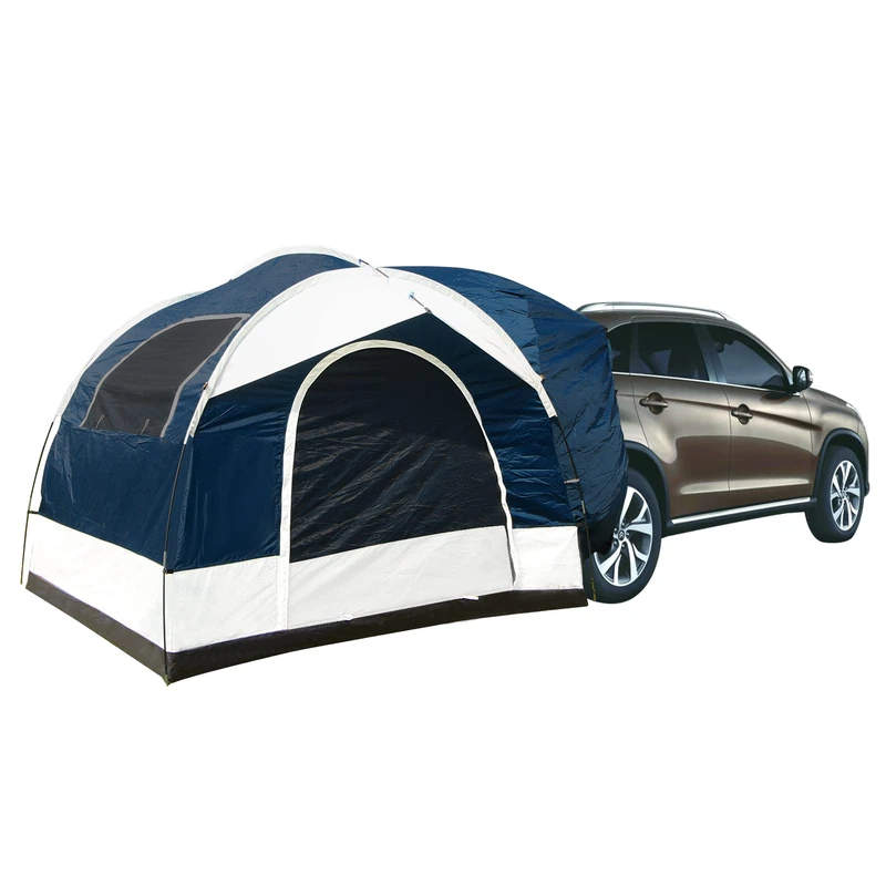 Elikoya Universal SUV Family Camping Tent - Up to 6-Person Sleeping Capacity, Universal Fit, Blue,Gery, Suitable Camping Traveling Family Outdoor Activities