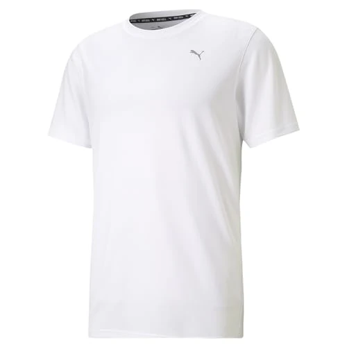 PUMA Men's T-Shirt, Puma White, 4XL