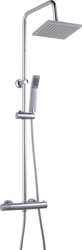 Edouard Rousseau Nessy Cuadrado Combidouche Chrome Finish