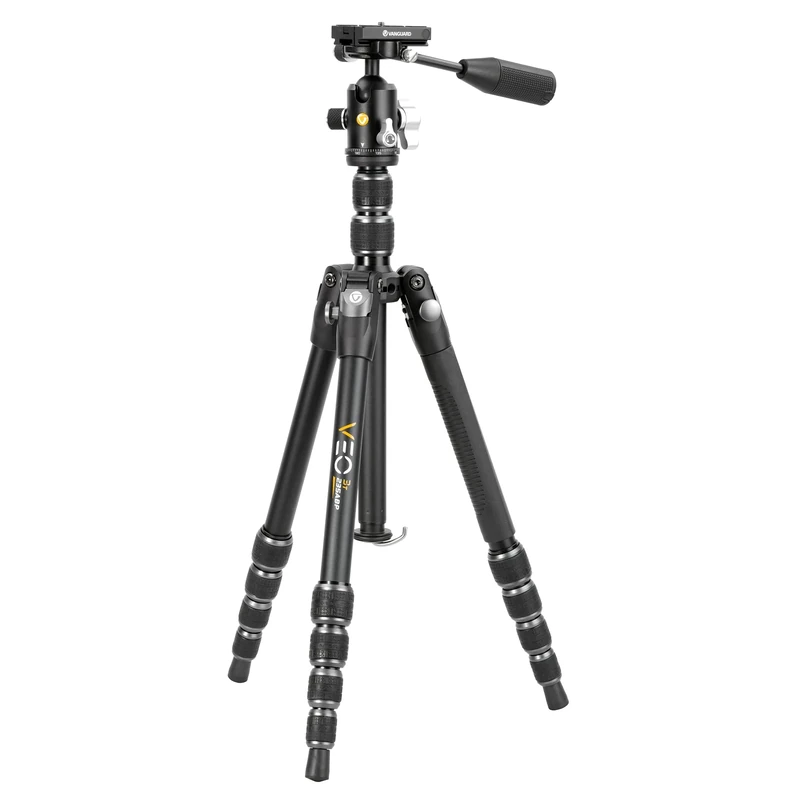 Vanguard VEO 3T 235ABP Aluminium Travel/Vlogging Tripod with Ball/Pan Head - 8kg Load Capacity