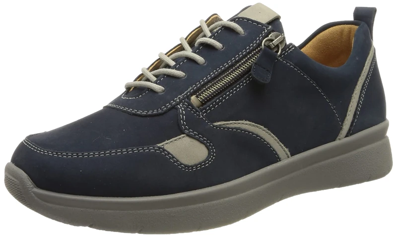 Ganter Women's KIRA Sneaker, Ink, lightgrey, 6 UK