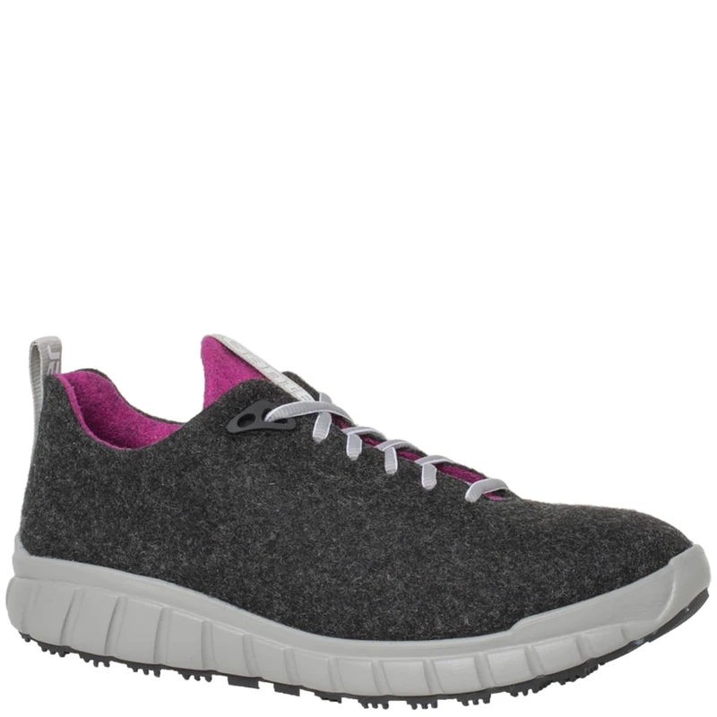 Ganter Women's EVO-Damen Sneaker, Schwarz, Pink, 4 UK