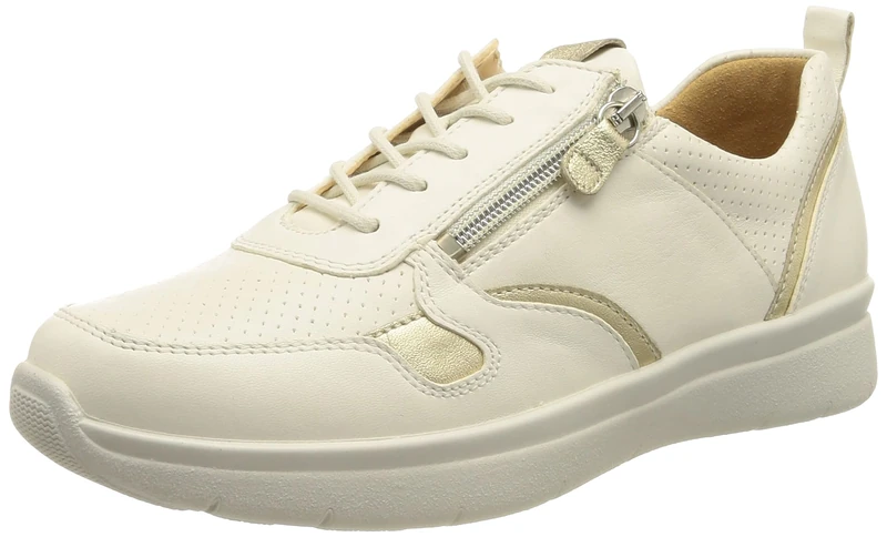 Ganter Women's KIRA Sneaker, porzelan, Platin, 4 UK
