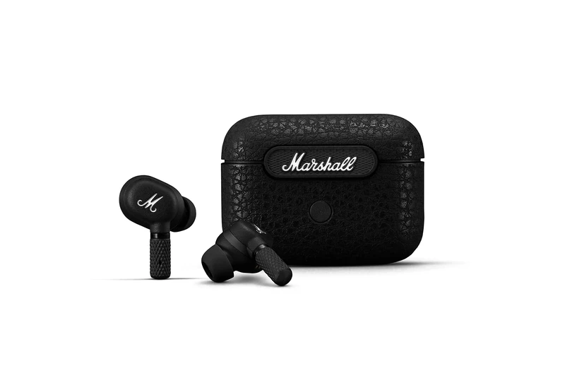 Marshall Motif ANC - True Wireless Active Noise Cancelling Bluetooth Headphones, Earbuds – Black