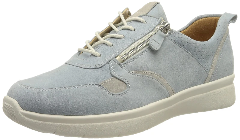 Ganter Women's KIRA Sneaker, lightjeans, lightgrey, 6 UK