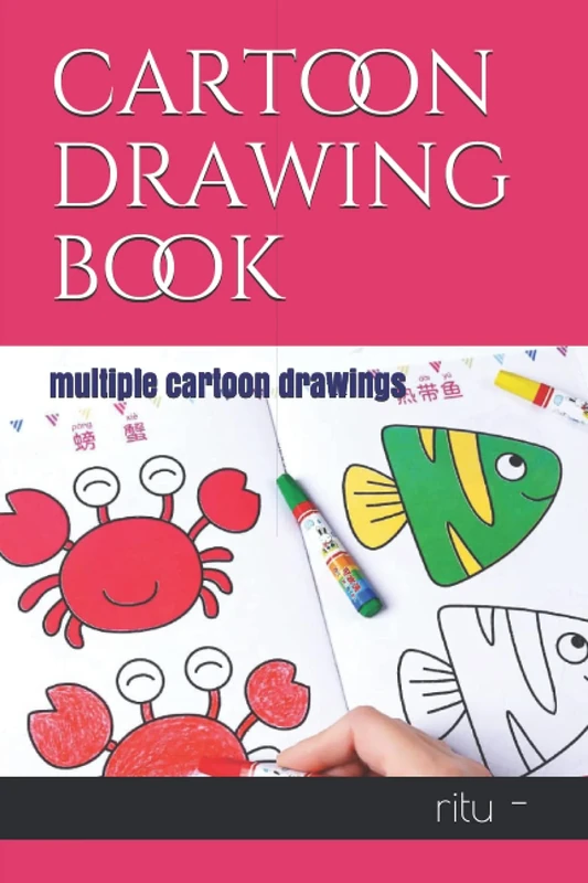cartoon drawing book: multiple cartoon drawings