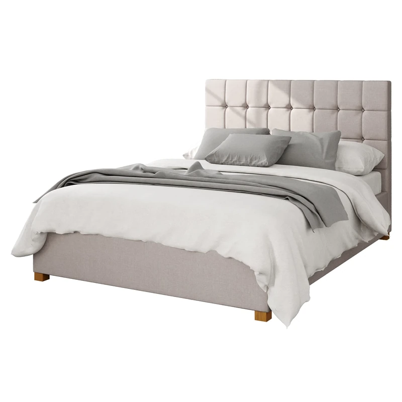 Aspire Beds Ottoman - 24 Square - Eire Linen - Off White - 46