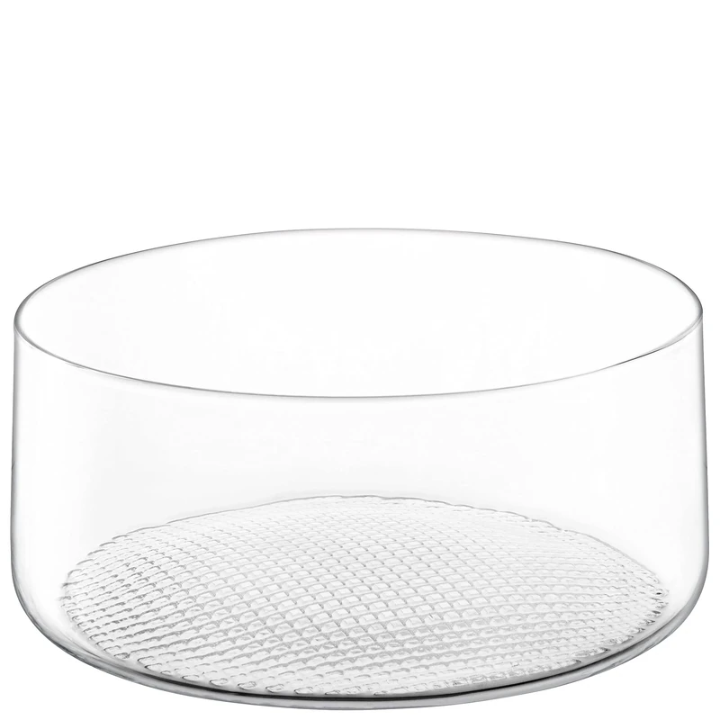 LSA International Market Planter/Bowl H11.5cm Clear| 1 Unit | Mouthblown & Handmade Glass | MF07