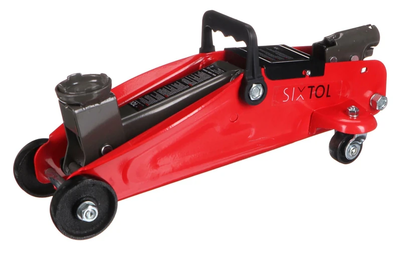 SIXTOL SX JACK MINI 2T | Low Profile Hydraulic Floor Jack | 2 Ton Capacity | Compact Garage Jack