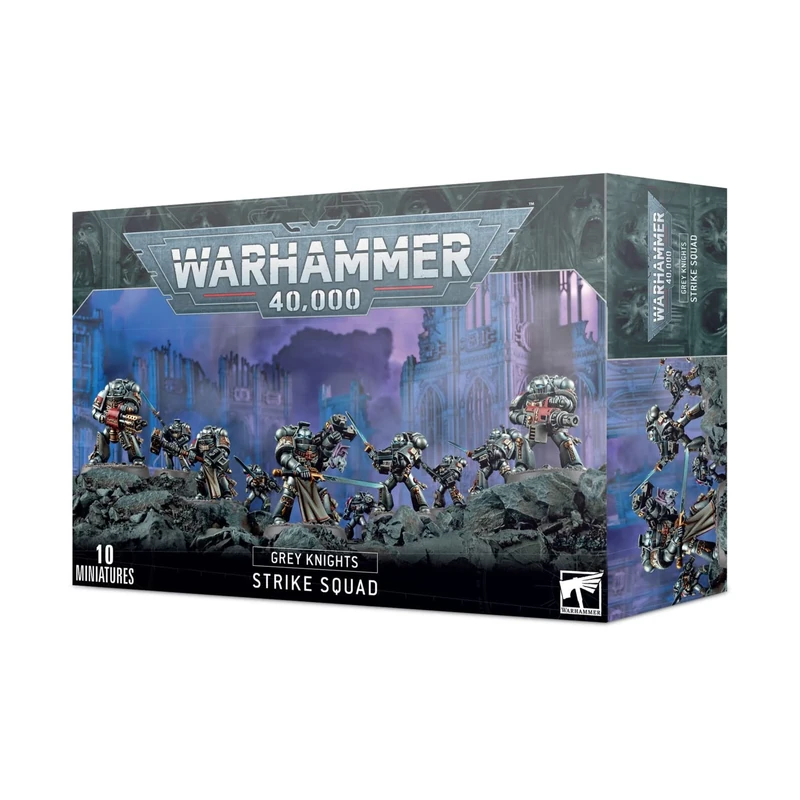 Games Workshop Warhammer 40k - Grey Knights Strike Squad - Image 1