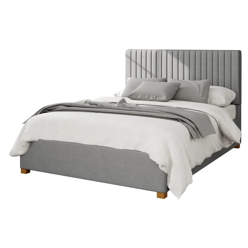 Aspire Beds Ottoman - 19 Vert Ln - Eire Linen - Grey - 30
