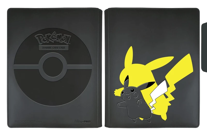 Ultra Pro 15772 Elite Series: Pokemon Pikachu 9-Pocket Zippered Pro-Binder