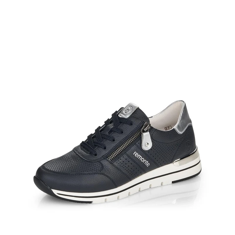 Remonte R6705, Sneaker, Pazifik/Silver / 14,