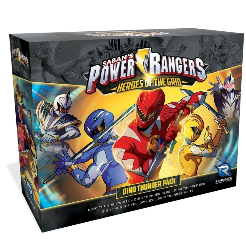 Renegade Game Studios Power Rangers HotG Dino Thunder Pack