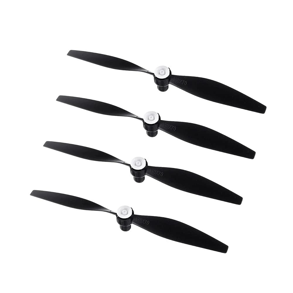 chusike 4 Sets Propellers RC Airplane Propellers Low Noise Propellers Mini Airplane Propellers for Trojan EPP 400mm / Mini F4U EPP 400mm 761-9 T-28 400mm / 761-8 F4U 400mm / 76108R F4U Corsair 400mm