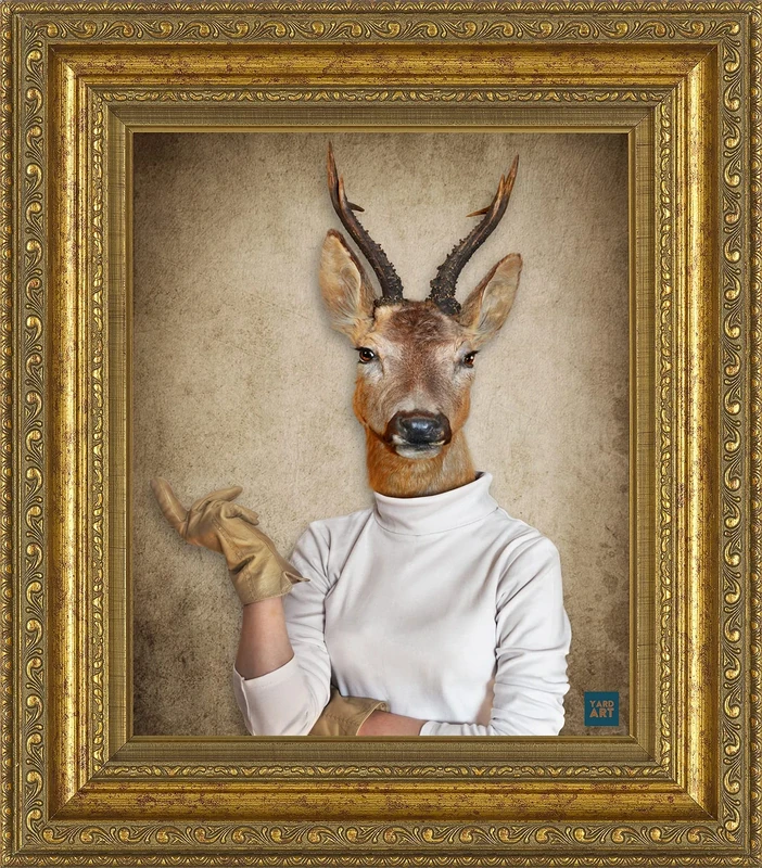 YARDART UK Weatherproof Garden Wall Art Countess Catherine