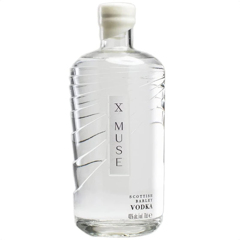 X MUSE Vodka 70cl (Tenth Muse) - Scottish Barley Vodka Distilled and Bottled in Scotland - 40% Alcohol By Volume (X Muse Vodka)