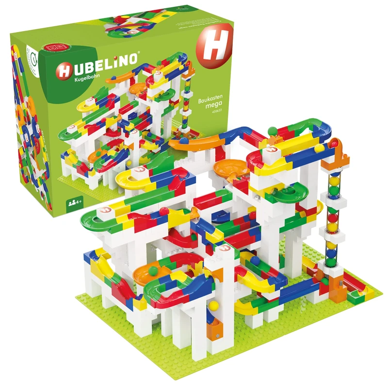 Hubelino Mega 585-Piece Marble Run, Building, Creative Skill, Kid