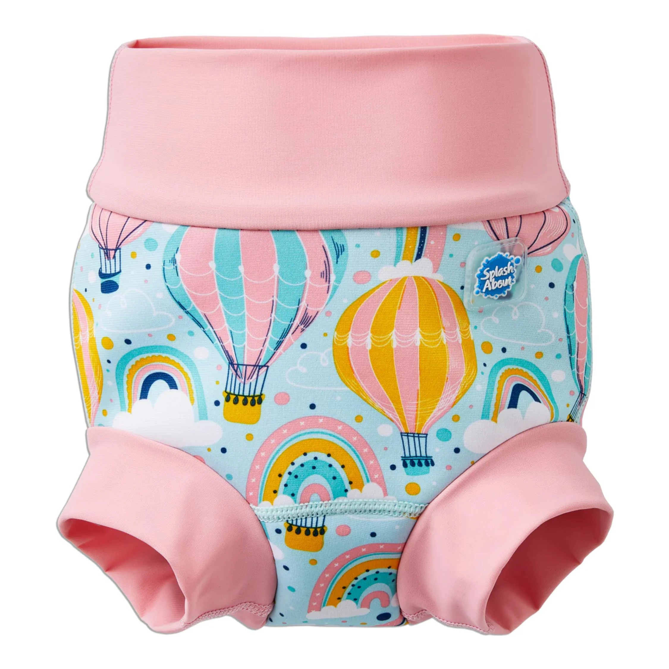Splash About Happy Nappy Duo Reuseable Swim Nappy for Babies and Toddlers (Up & Away, 0-3 Months)