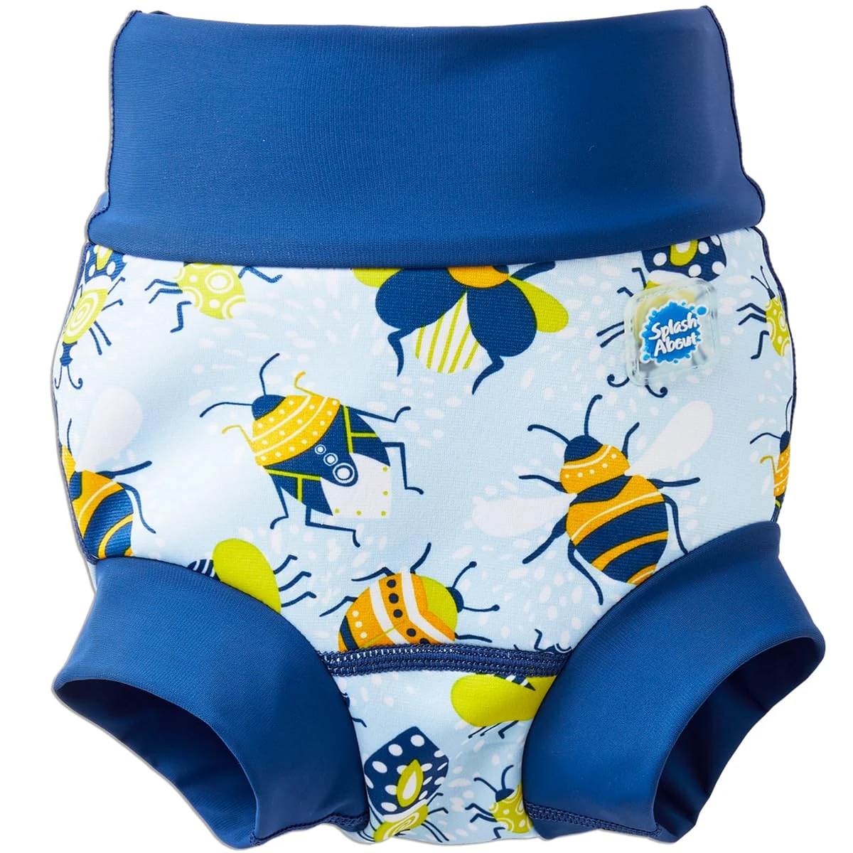 Splash About Happy Nappy Duo Reuseable Swim Nappy for Babies and Toddlers (Bugs Life, 0-3 Months)