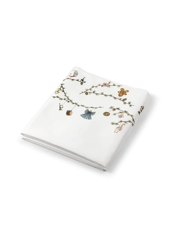 Kähler Hammershøi Christmas Tablecloth 150 x 270 cm Danish Design White