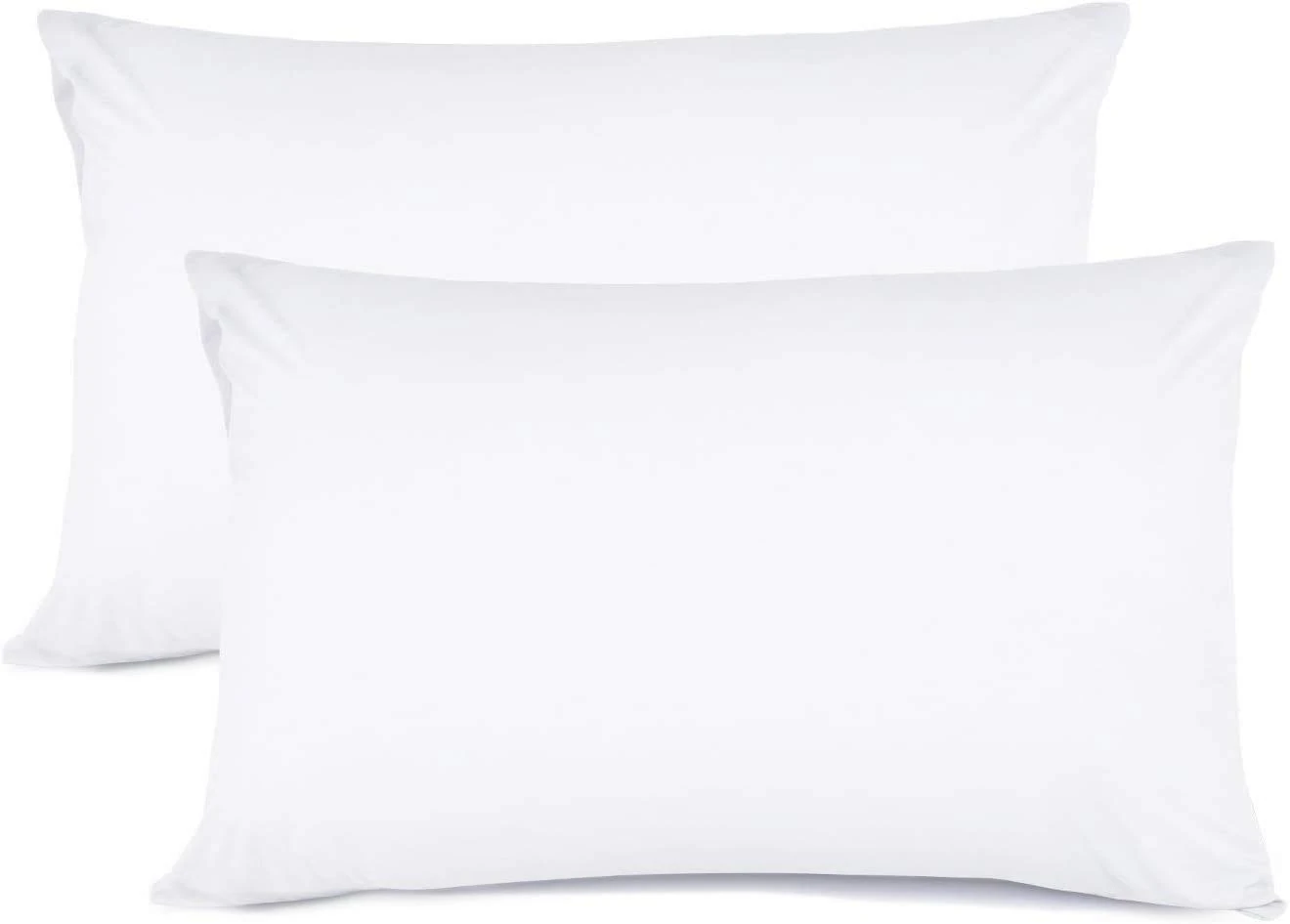 Egyptian Cotton 200 Thread Count Pillow Cases 2 Pack (White)