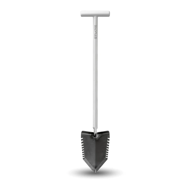 StuLine Signature Series 36" White T-Handle Shovel by Kellyco (Shovel)