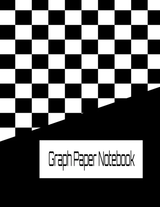GRAPH PAPER NOTEBOOK: 120 page graph paper notebook, 8.5 x 11 in sheets; drawing, design, architecture, school, math, science, art, engineering; quad ruled