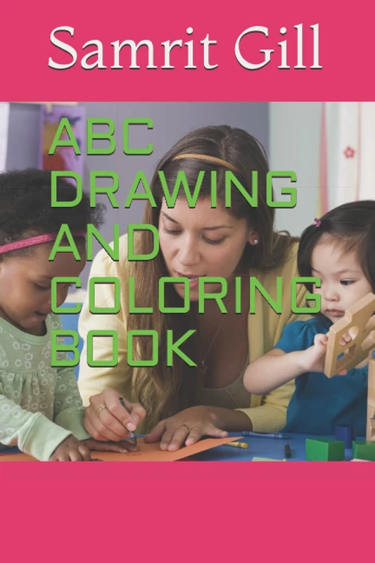 ABC DRAWING AND COLORING BOOK