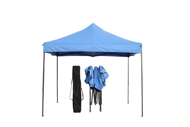 Heatwave Gazebos 3x3 Fully Waterproof Pop up Gazebo With Accessories - Blue