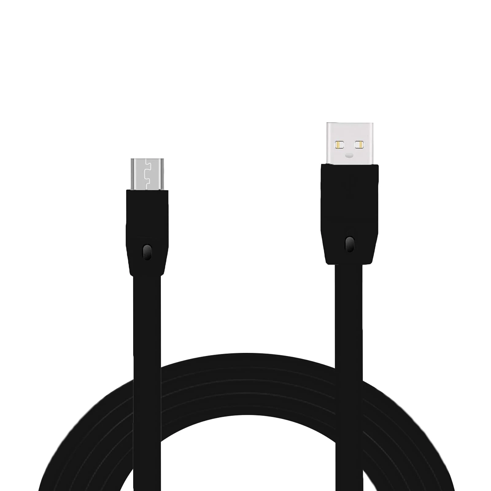 Aiivioll UE Boom Replacement Charging Cable Flat USB Power Cable Speaker charging cable, data cable, Compatible with Logitech UE Boom2 / Boom3 / Megaboom/Miniboom/Roll Wireless Speaker(Black)