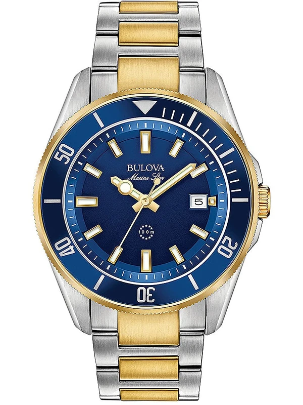 Bulova Mens Analogue Wristwatch Marine Star