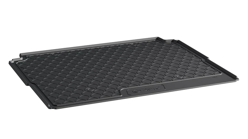 Gledring Rubbasol (Rubber) Trunk mat compatible with Citroën C5 Aircross 12/2018- (Upper variable floor), Black