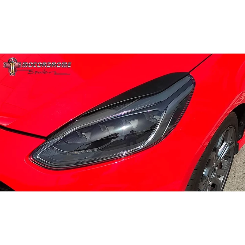 Motordrome Head Light Spoilers compatible with Ford Fiësta VIII 2017- (ABS)