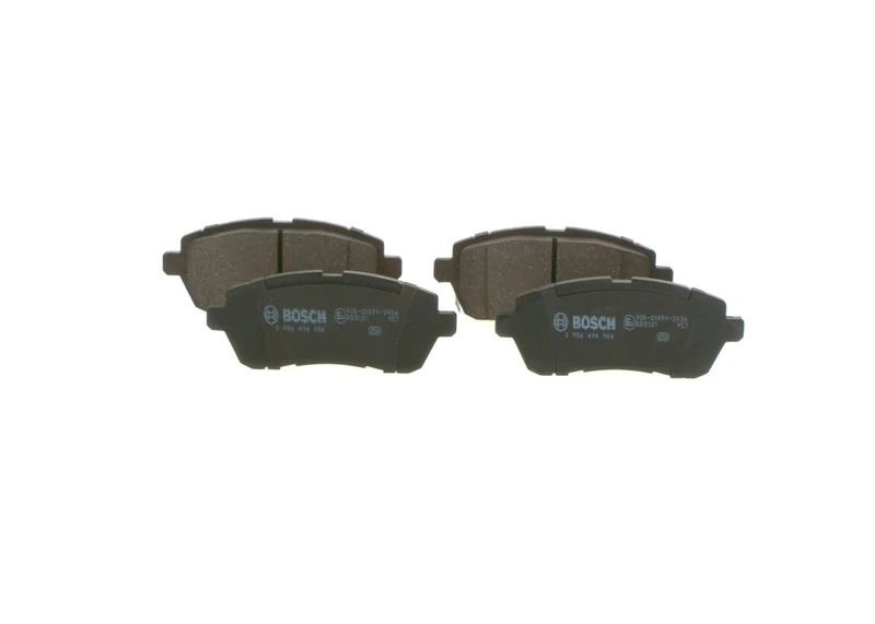 Bosch BP1892 - Brake Pads Car Front Axle - Bosch Quality - Reduced Noise and Dust - ECE-R90 Certified - Copper-Free - 1 Set of 4 Pads