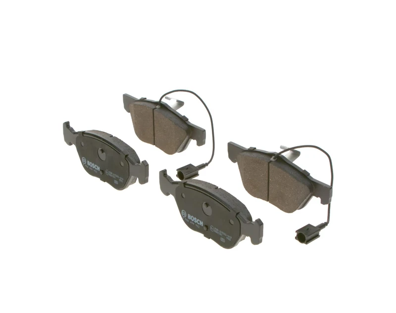 Bosch BP1911 - Brake Pads Car Front Axle - Bosch Quality - Reduced Noise and Dust - ECE-R90 Certified - Copper-Free - 1 Set of 4 Pads